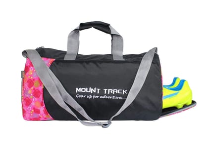 Mount Track 30 LTR Sports Duffle Gym Bag with Shoes Compartment