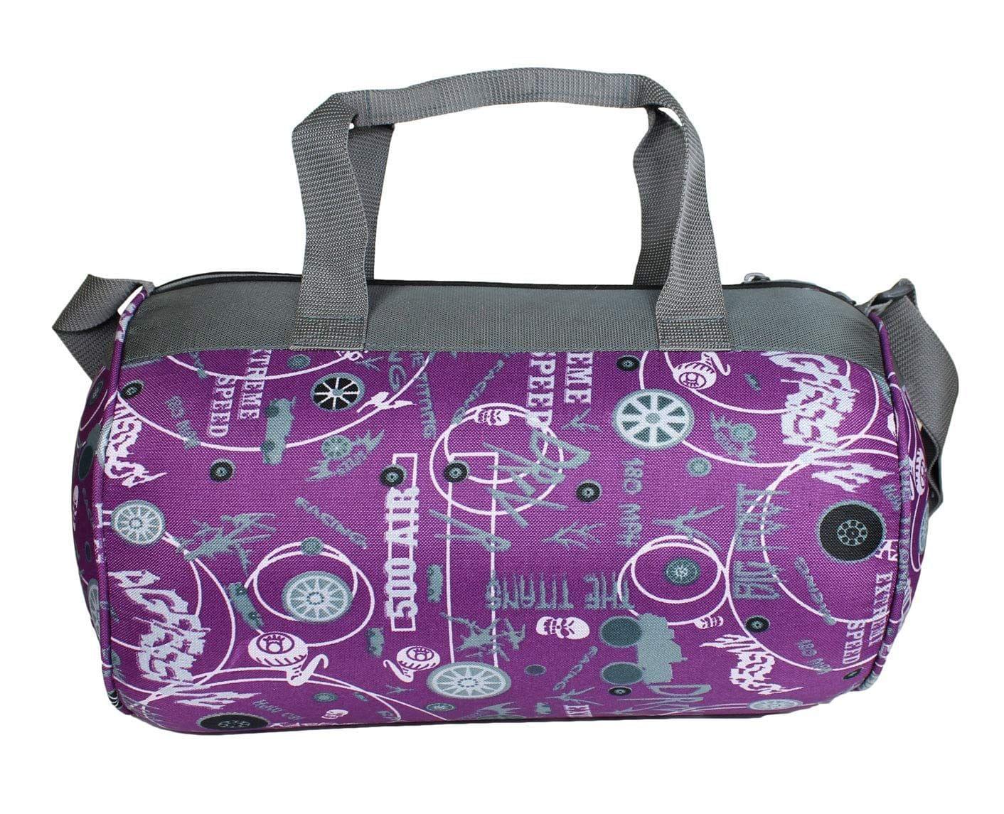 Mount Track Multipurpose Duffel Bag, Gym Bag Purple