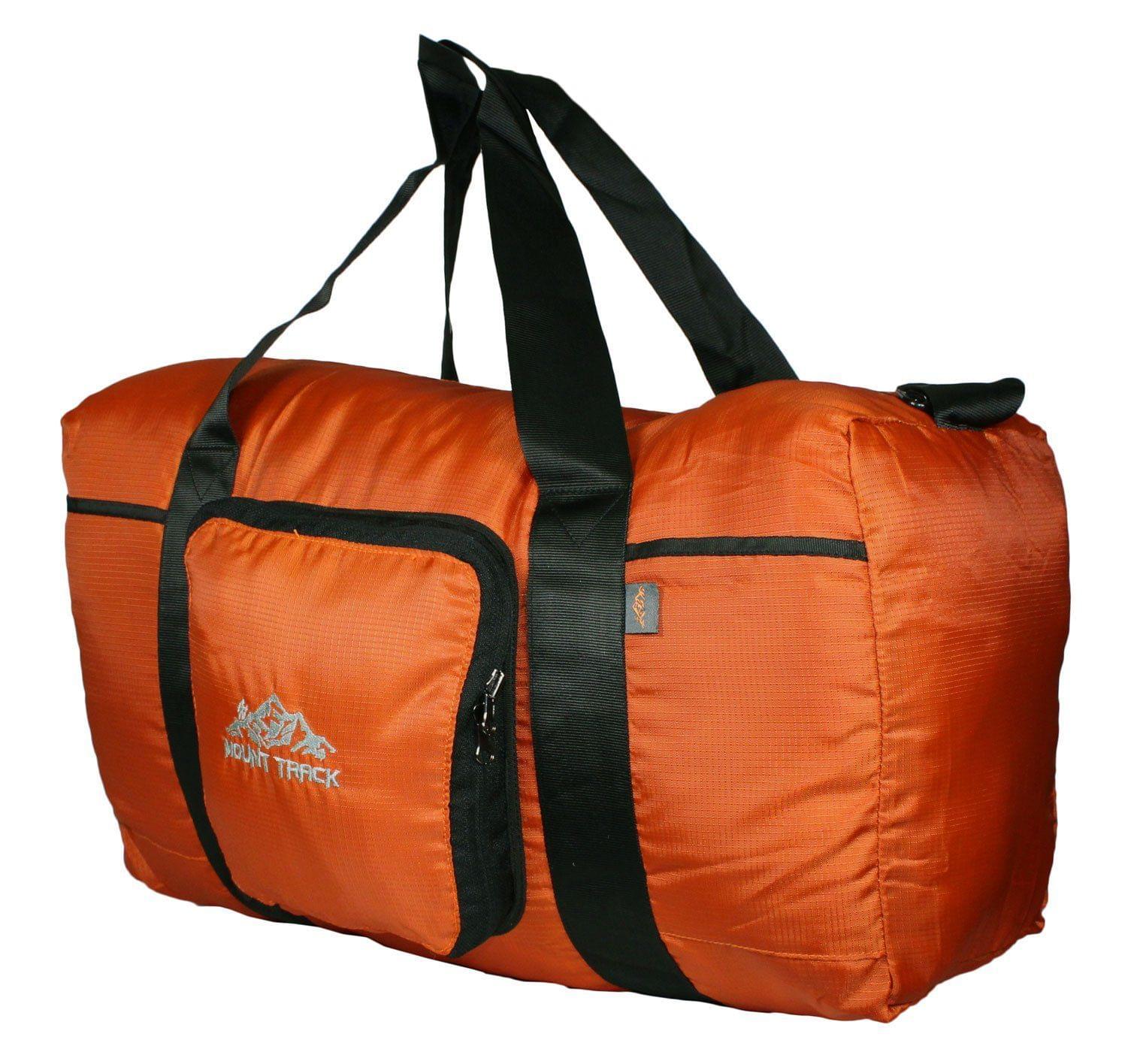 Mount Track 9502 Foldable Waterproof Travel Duffle Bag Orange