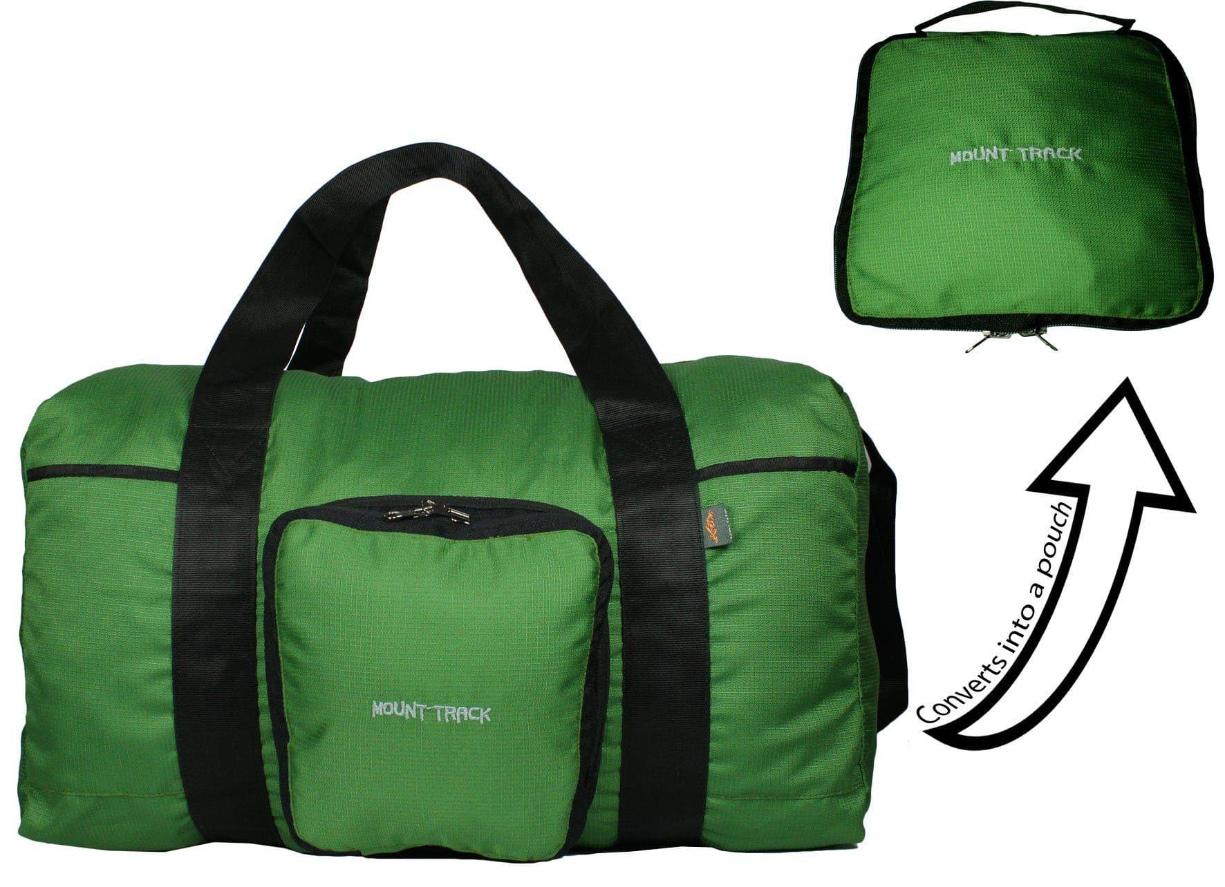 Mount Track 9502 Foldable Waterproof Travel Duffle Bag Green