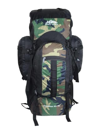 MOUNT TRACK expedition 105 liter rucksack with detachable Daypack/Camping Hiking, Trekking Bag Rucksack Camouflage