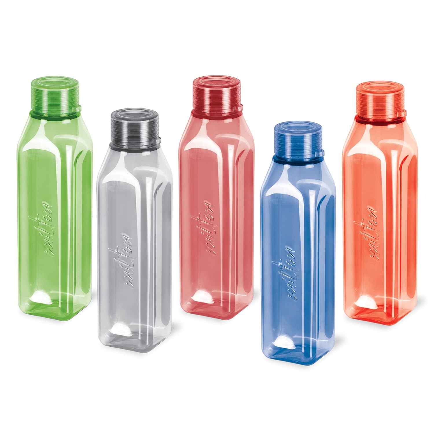 1000 Pet Water Bottle, Set of 5, 1 Litre