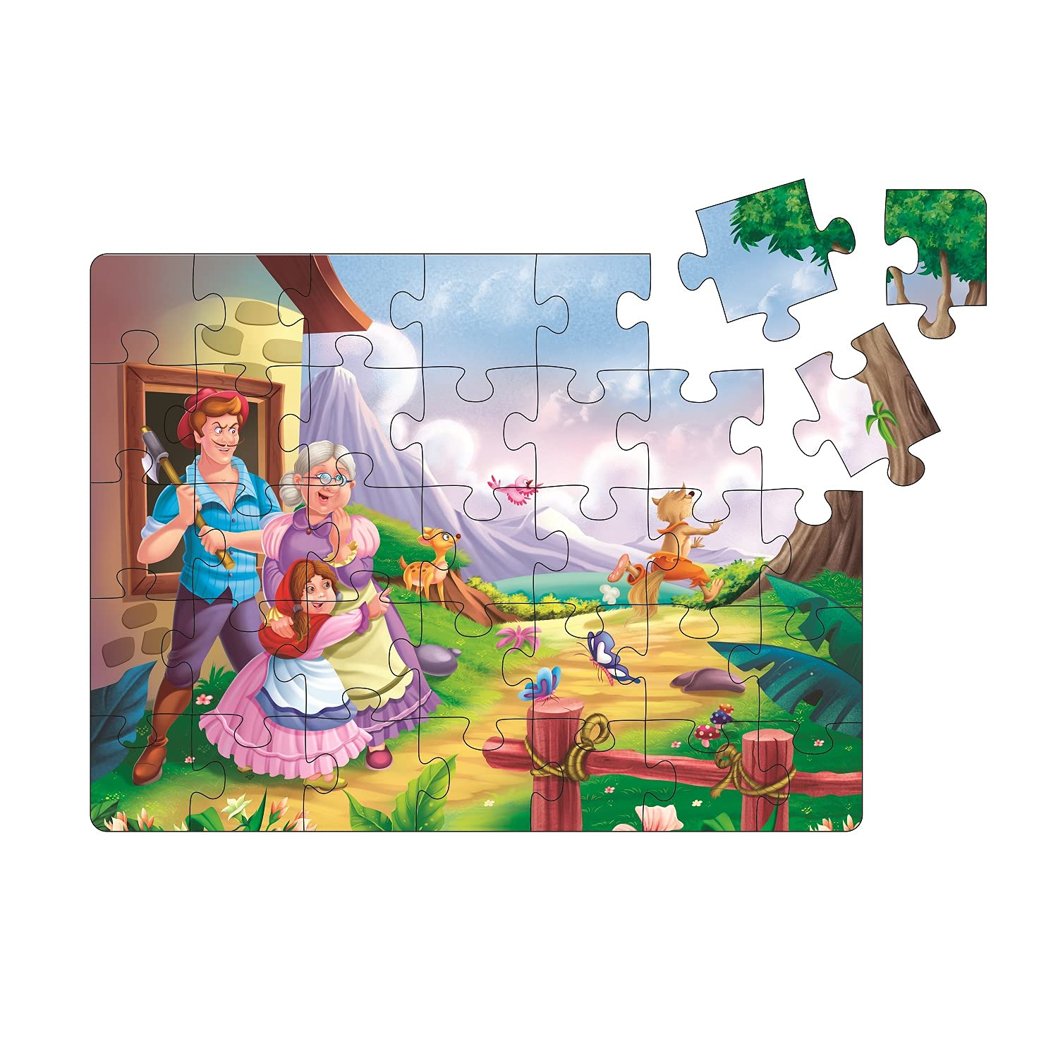 Play,Read & Learn  Toy Story Jigsaw Floor Puzzle,Educational,100 Pieces,Puzzle,For 4 year Old Kids And Above,Multi Color