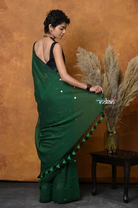 Pure Mul Cotton Handloom Saree