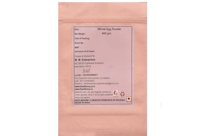 Food Library - Premium Whole Egg Powder