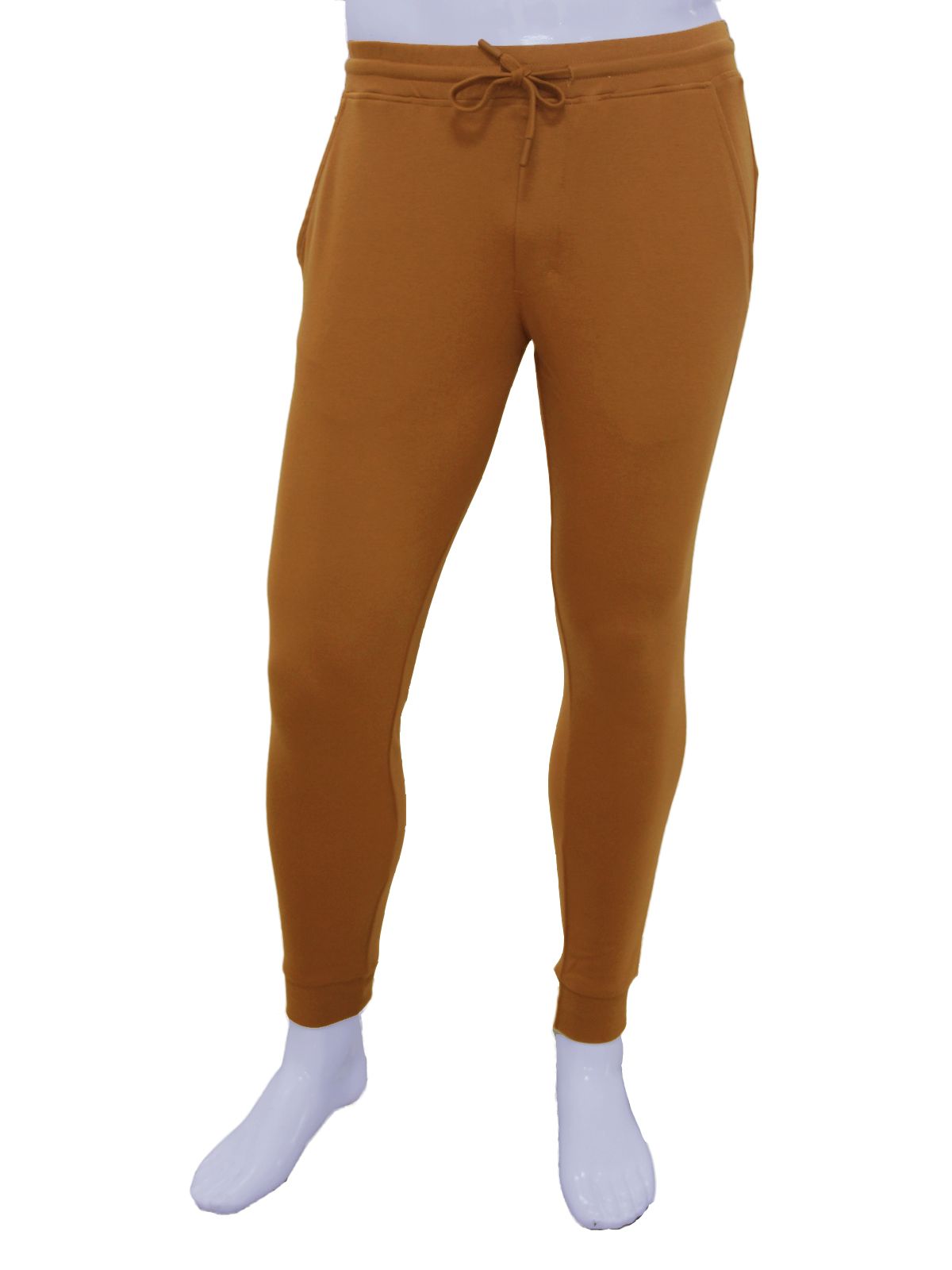 Men's Rubber Enzyme Finish Solid Joggers