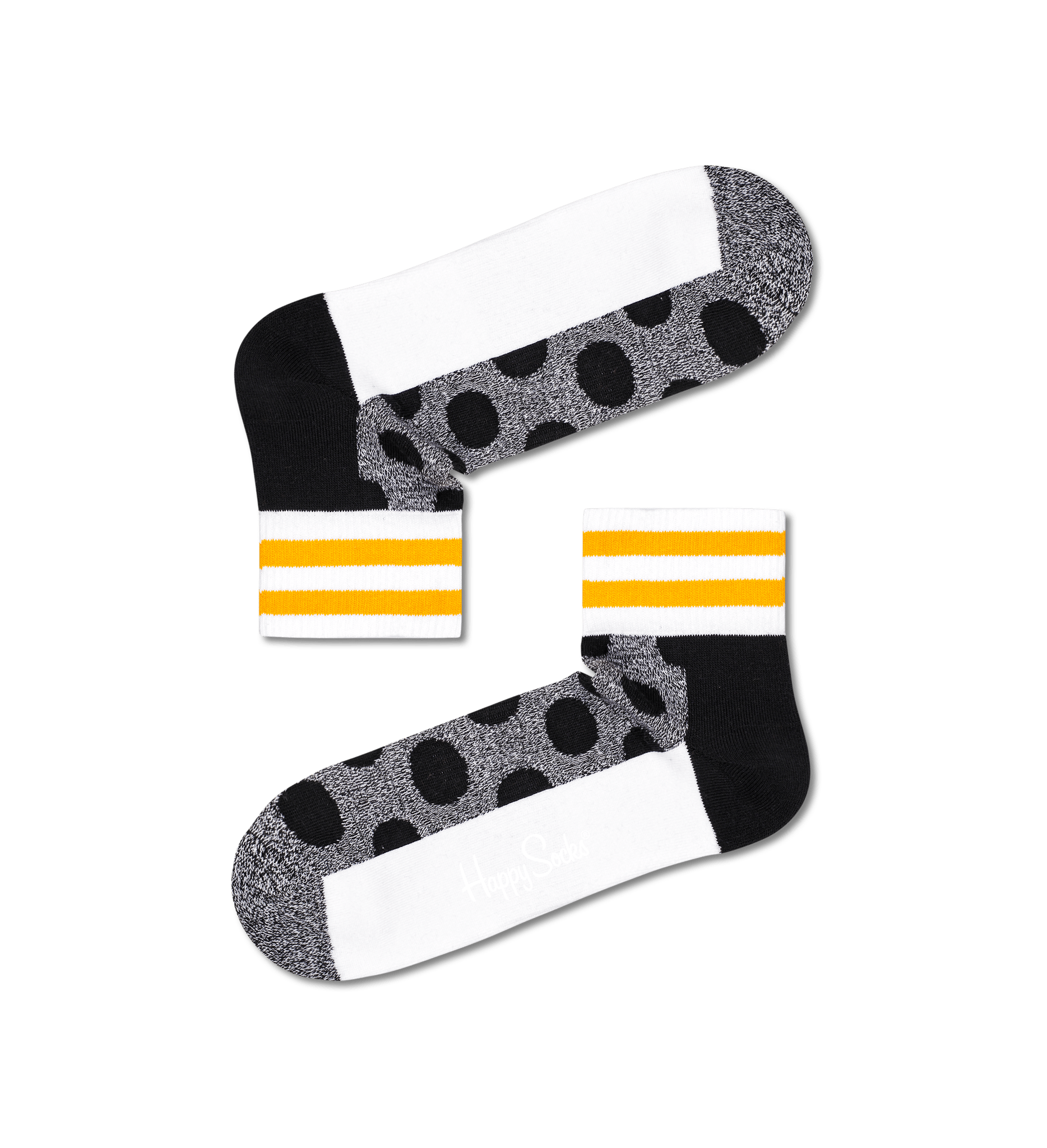 Happy Socks Big Dot 1/4 Crew Sock