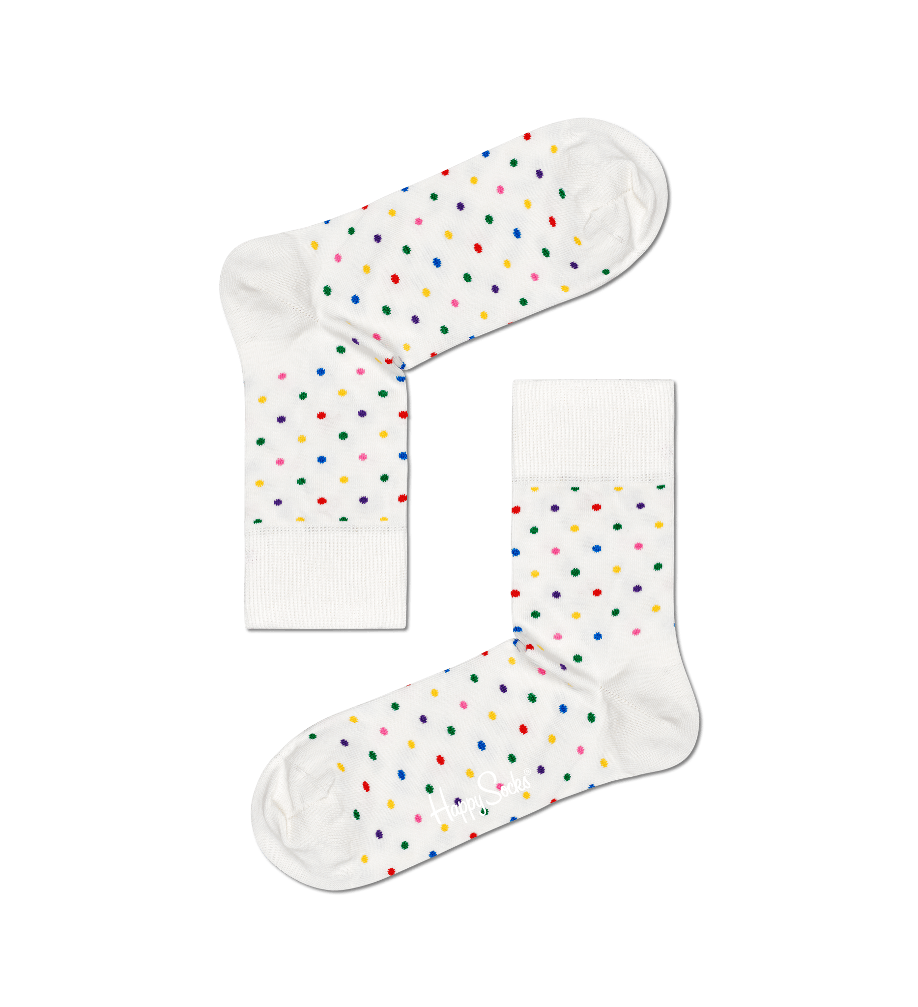 Happy Socks Dot Half Crew Sock