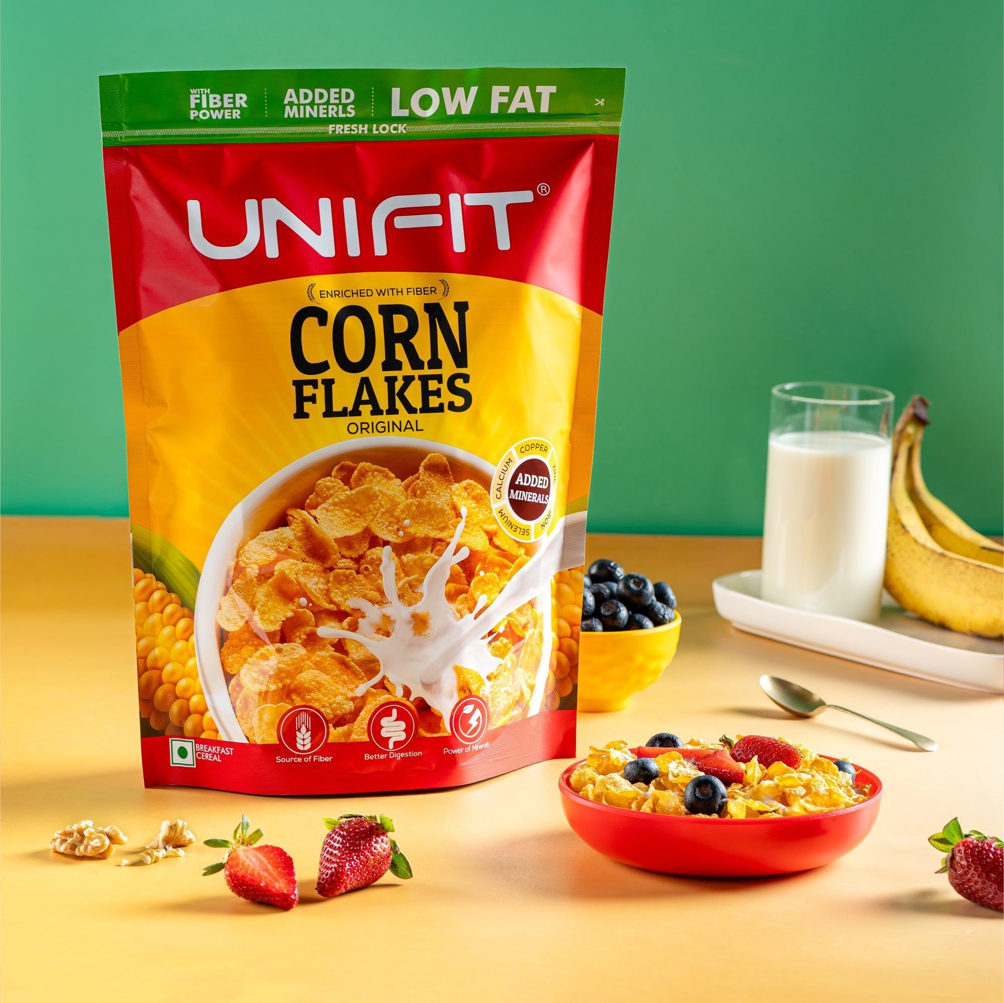 UNIFIT Corn Flakes 425g