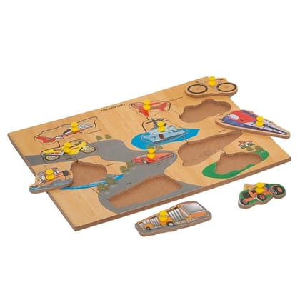 Transport Puzzle Kids Wooden Toys for Kids 3+ Jigsaw Puzzles for Adults Baby Learning Toys Educational Toys for 2 Board Game