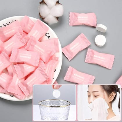 MultiPurpose Tablet Coin Tissue/Towels Expands With Water Portable Face Care pack of 100