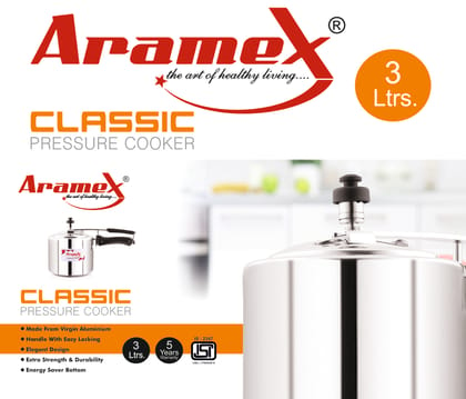 Aramex Aluminium Pressure Cooker Inner Lid 3 Ltr