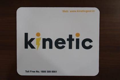 Kinetic Wears Mouse Pad Wrist Suitable for Gaming, Computer, Laptop, Home & Office Anti-Slip Rubber Base