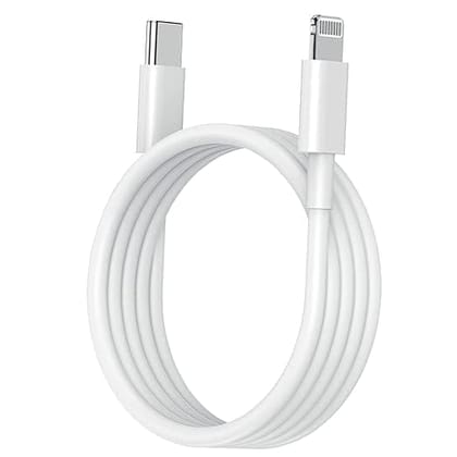 Kinetic Wears USB C To Lightning Sync & Charge Cable Compatible for iPhone 14/13/12/11 Pro Max/XS MAX/XR/XS/X/8/iPad & iPod, All iPhones, fast Charging Lightning Cable