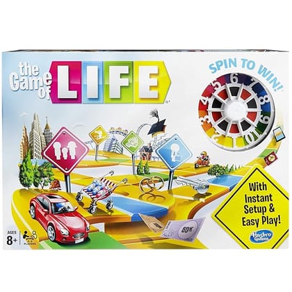 Shri Balaji The Game of Life Spin to Win Educational Board Game for Families and Kids, Game for Fun