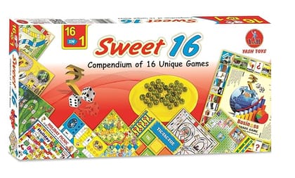 Shri Balaji Sweet 16, A Compendium of 16 Unique Games