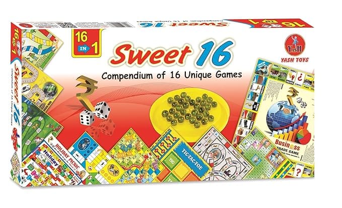 Shri Balaji Sweet 16, A Compendium of 16 Unique Games