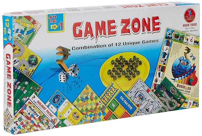 Shri Balaji Game Zone, A Compendium of 12 Unique Games