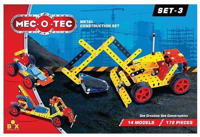 Shri Balaji Mec O tec SET-3 Get Creative Get Constructive STEM Toys for Kids