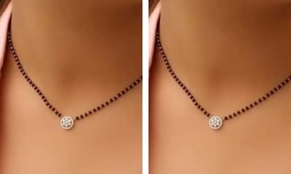 mangalsutra for women combo set ❤️ In love with loveLY AMERICAN DIMNED Mamgal sutra 18 inch