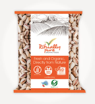 Ritually Pure 100% Organic | Natural & Organic Dry Fruits | Pistachios (Pista) | 1 Kg Pack