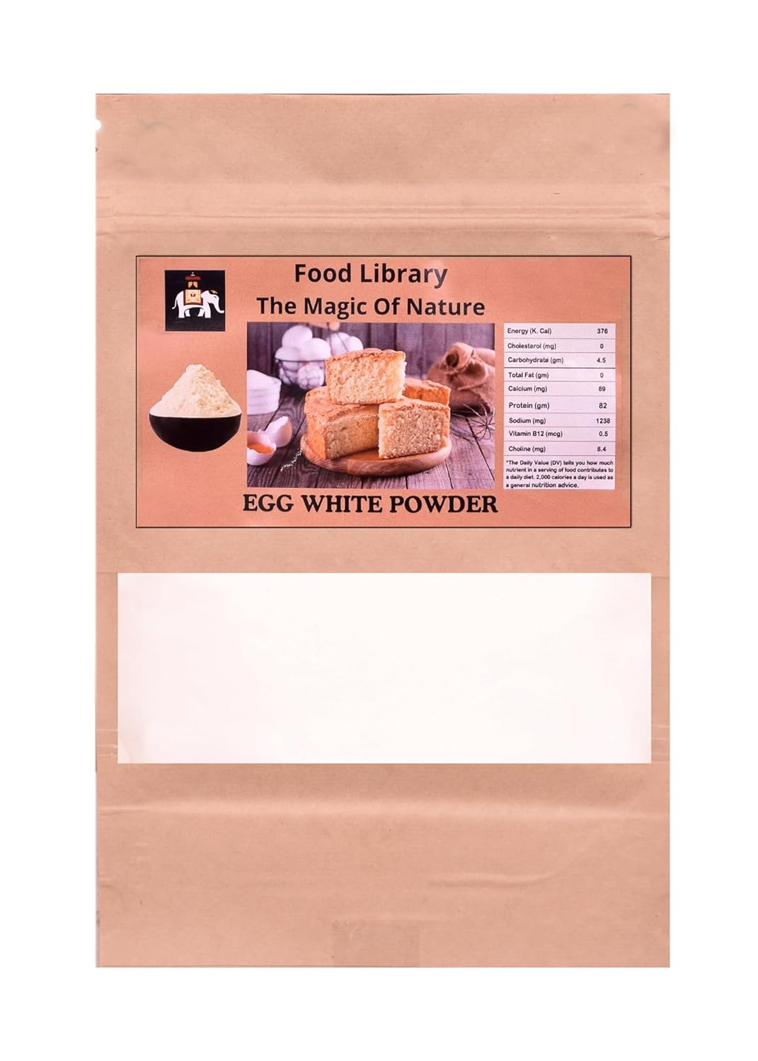 Food Library Premium Egg White Powder