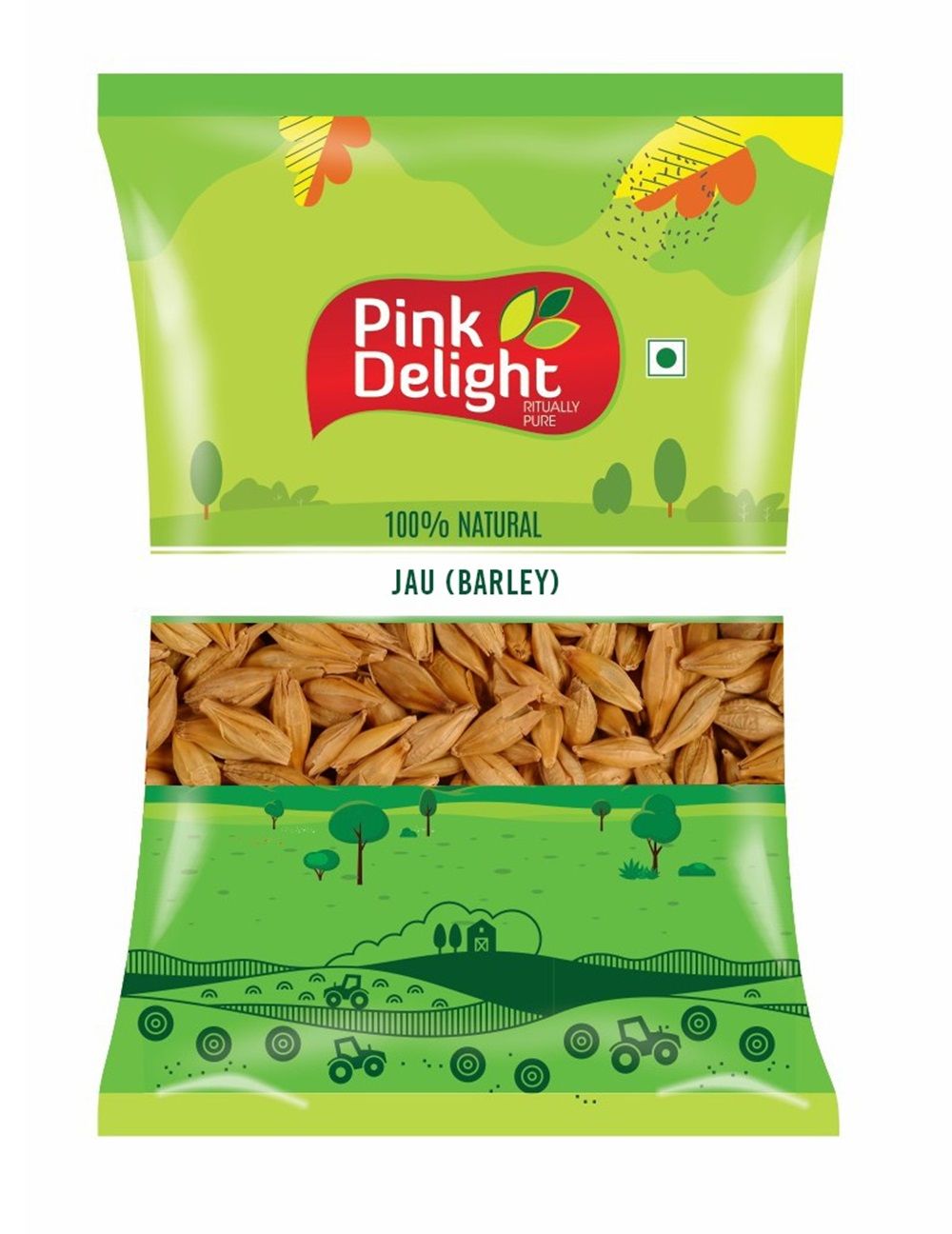 Pink Delight | Millets | Jau (Barley Millet) | Natural & Organic | 500 Gm Pack