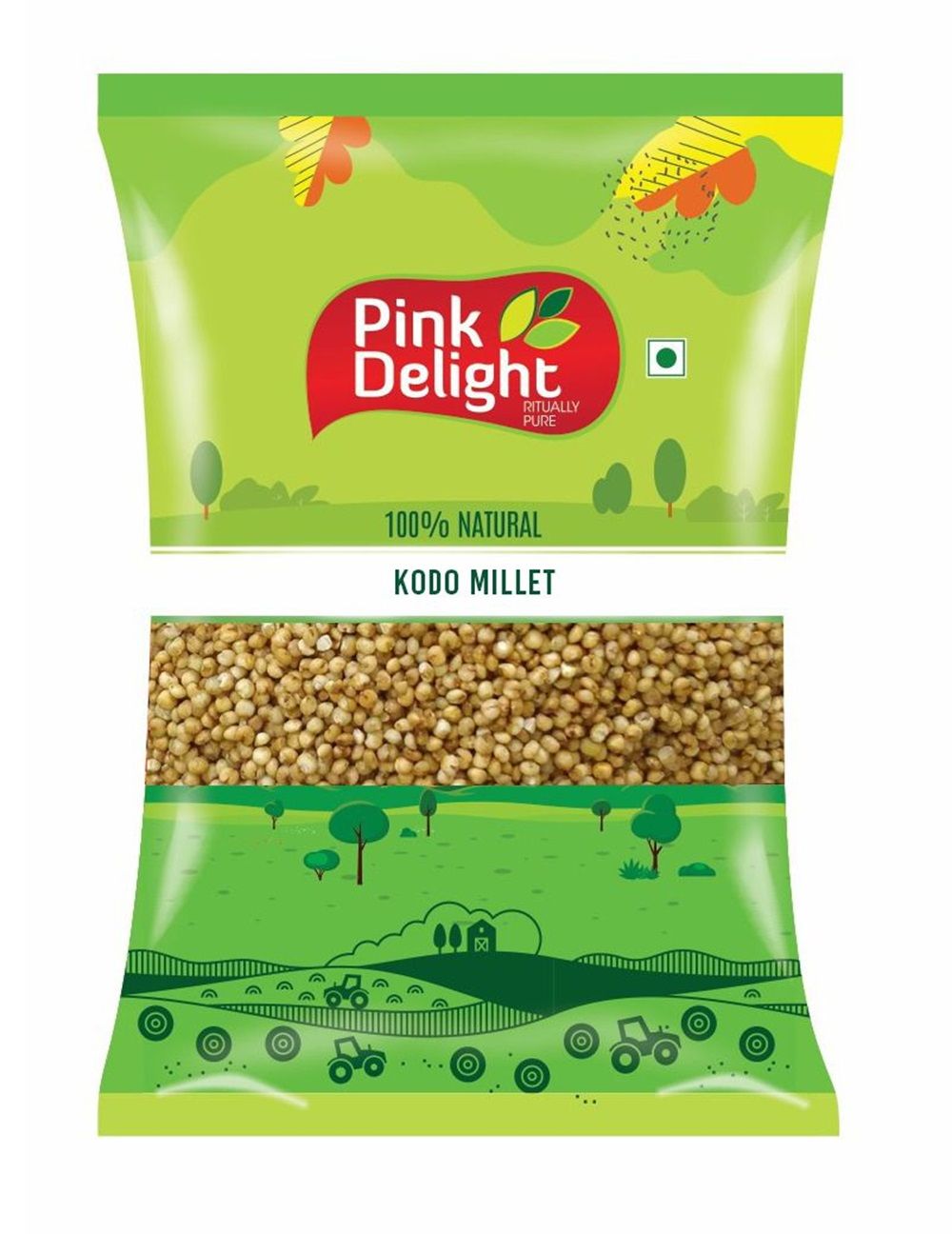 Pink Delight | Millet | Kodo Millet | Natural & Organic | 500 Gm Pack