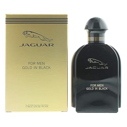 Jaguar For Men Gold In Black EDT Perfume 100ml