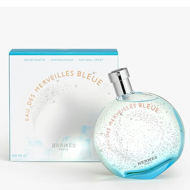 Hermes eau des merveilles bleue hotsell