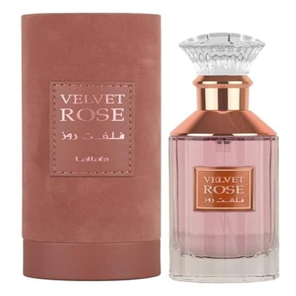 Lattafa Velvet Rose EDP Perfume With Oud and Musk Fragrances 100ml