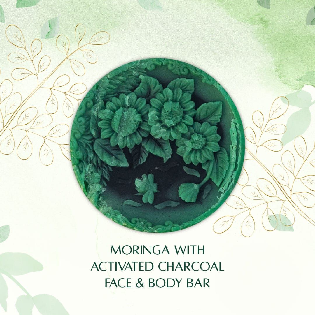 Moringa with activated charcoal