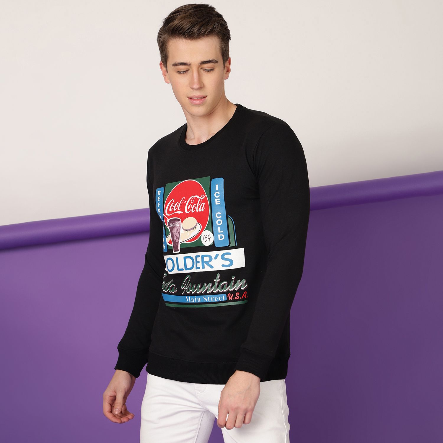 FTX Men Round Neck Printed Full sleeves Tshirt