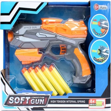 KTRS Enterprise Gun Game for Kid Space Soft Toy Ultra Long Range Competition Soft