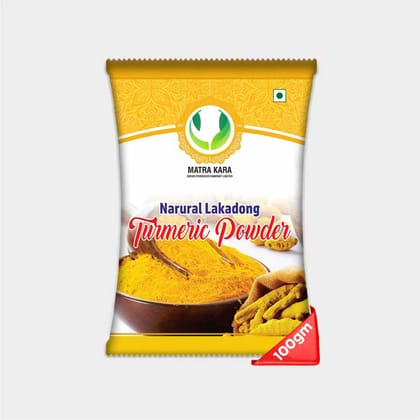 Narural Lakadong Turmeric Powder (100 gm)