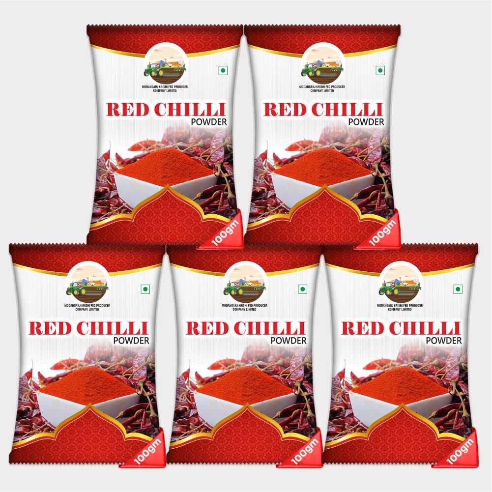 Red Chilli Powder (Pack of 5)