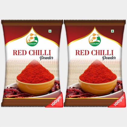 Red Chilli Powder (Pack of 2)