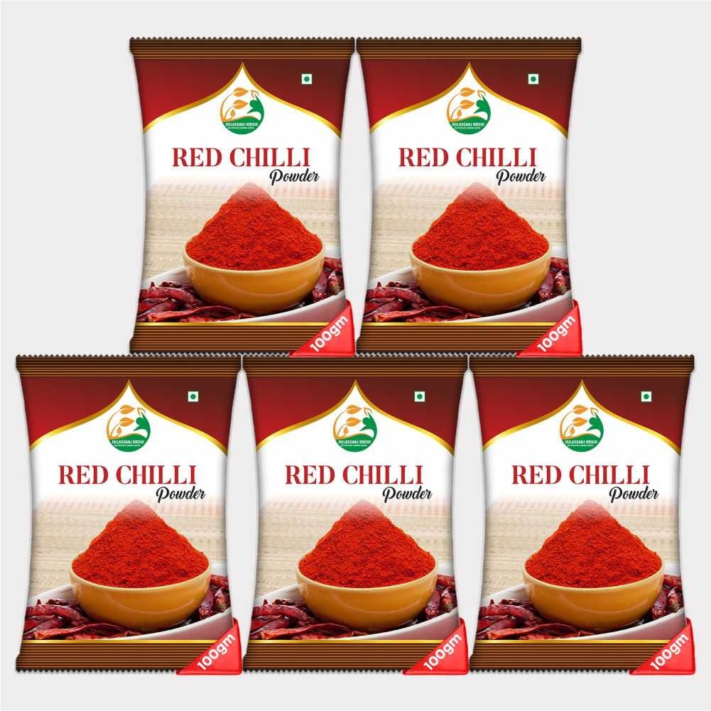 Red Chilli Powder (Pack of 5)