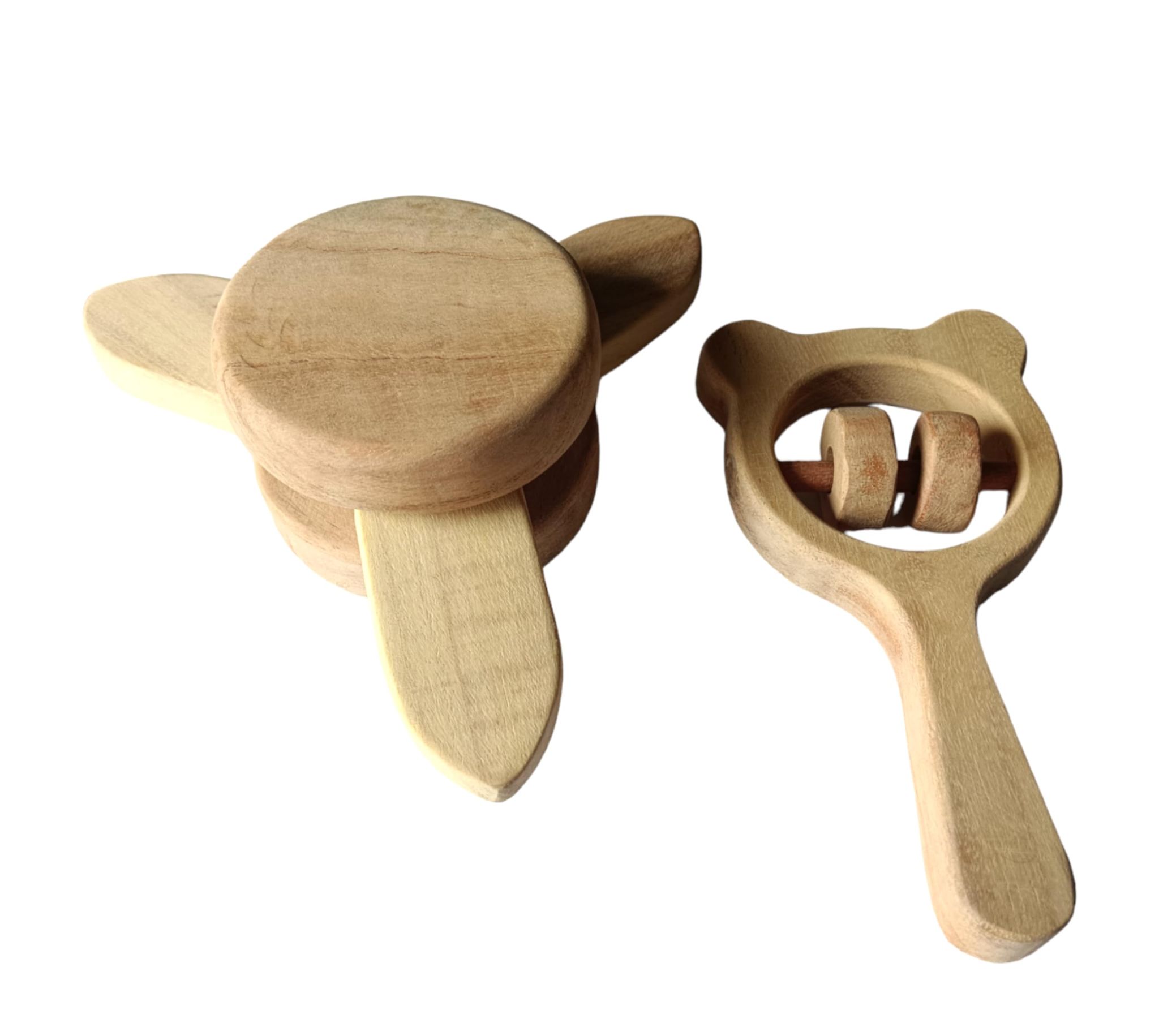 neem Wooden rattles