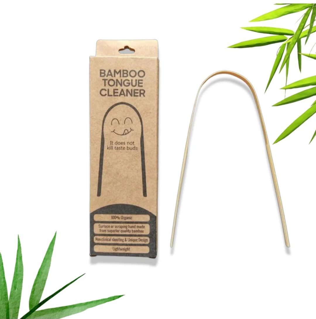 Bamboo Tongue Cleaner