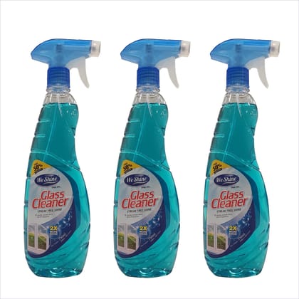 We Shine Glass and Surface Cleaner Liquid | Quickly Removes Grime & Dirt Glass Cleaners Liquid (750 ML.) (3)