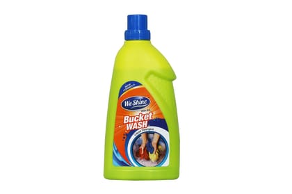 We shine Liquid Detergent bucket wash For Tough Stain Removal 1 LT.