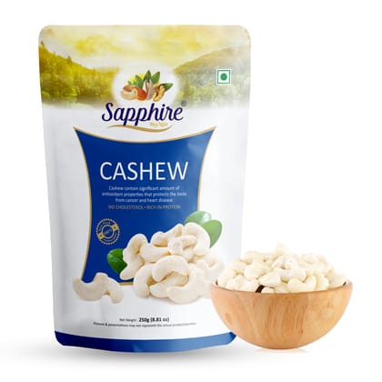 Sapphire Cashew Whole  W240 (250gm)