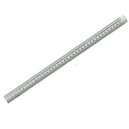 Stainless Steel Machinist Engineer Ruler Metric Ruler (100CM / 40 Inch)