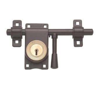 Harrison PC 0086 275mm Small Rod Lock (Brass and Metallic)