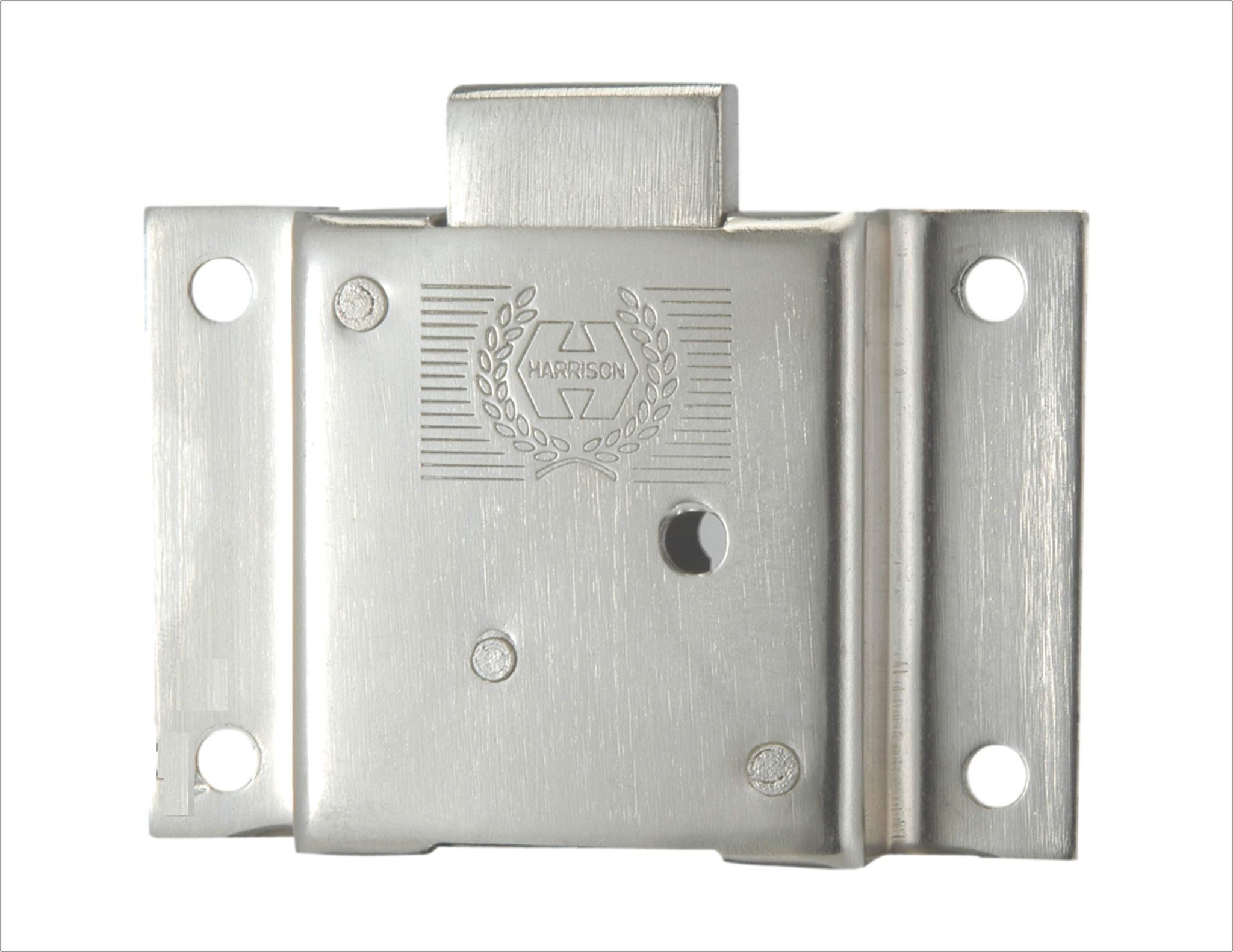 Harrison H-0564 75mm Iron Six Lever Double Action Furniture Lock piece (Silver)