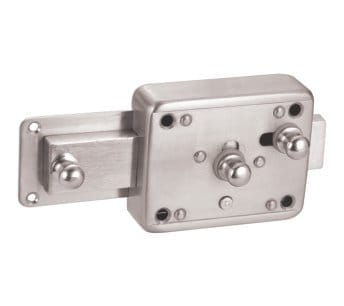 Harrison 3T 0295 Small Godown Lock (Brass and Metallic)