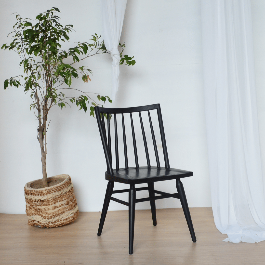 Punakha Teak Wood Dining Chair