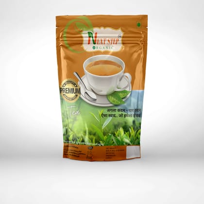 NEXTSTEP ORGANIC Premium Leaf Tea 100g | For Daily Use Chai Patti, Best Antioxidants