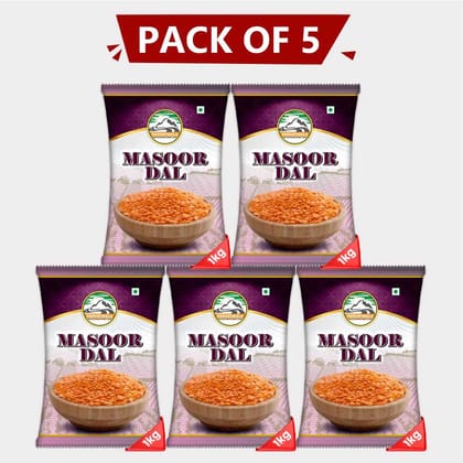 Masoor Dal (Pack of 5)